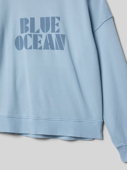 MANGO Sweatshirt aus reiner Baumwolle Bleu 2