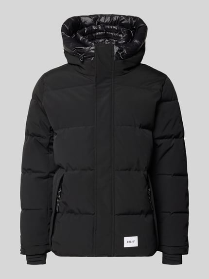 khujo Steppjacke mit Kapuze Modell 'KIAN' Black 1