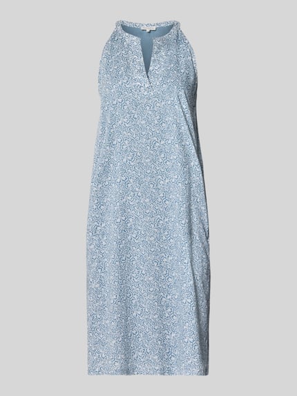 Produktfoto, jasnoniebieski Loose Fit Freizeitkleid aus reiner Baumwolle von Marc O'Polo, wzór paisley, sukienki casualowe