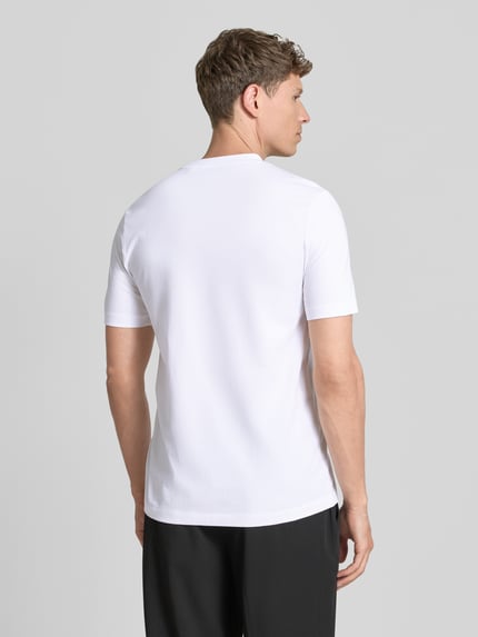 BOSS Regular Fit T-Shirt aus reiner Baumwolle Modell 'C-THOMPSON 239' Weiss 5