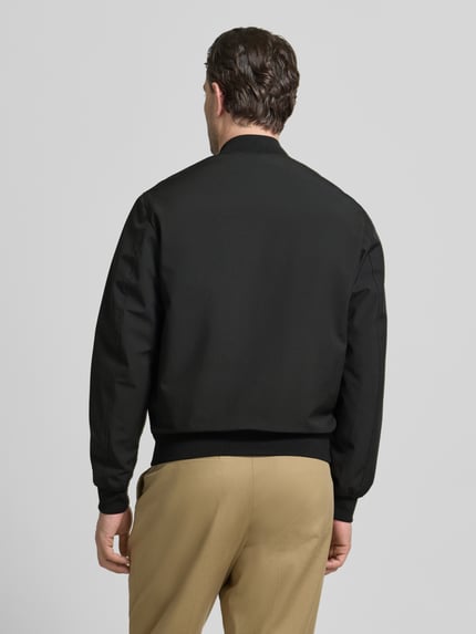 MCNEAL Regular fit Bomberjack met opstaande kraag Zwart - 5
