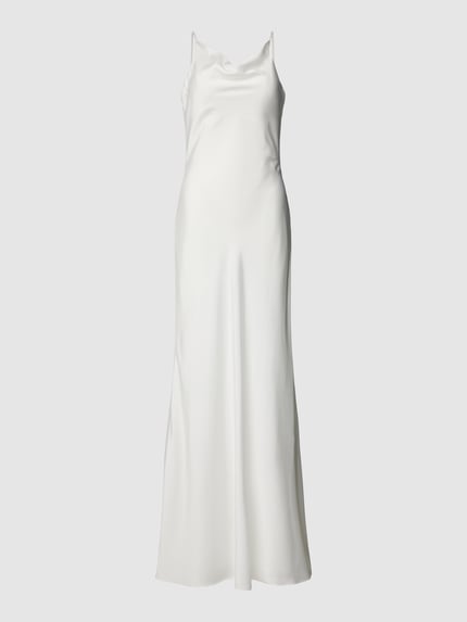Mascara Brautkleid mit Wasserfall-Ausschnitt Offwhite 2
