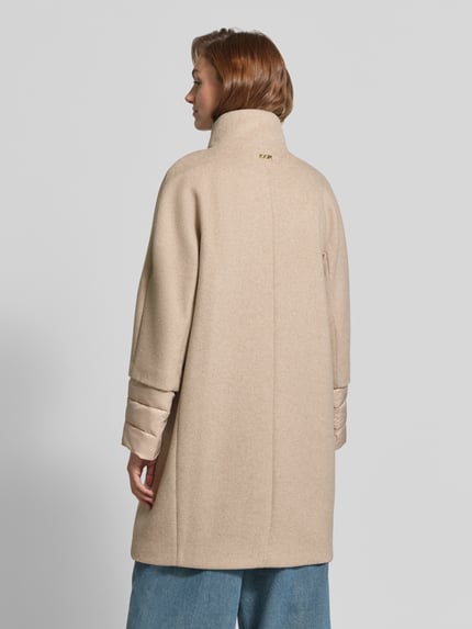 JOOP! Regular Fit Steppmantel aus Woll-Mix Modell 'Carmila' Ecru 5