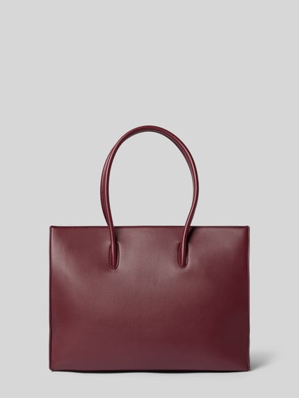 Valentino Bags Shopper mit Logo-Prägung Modell 'BIANKA RE' Bordeaux 3