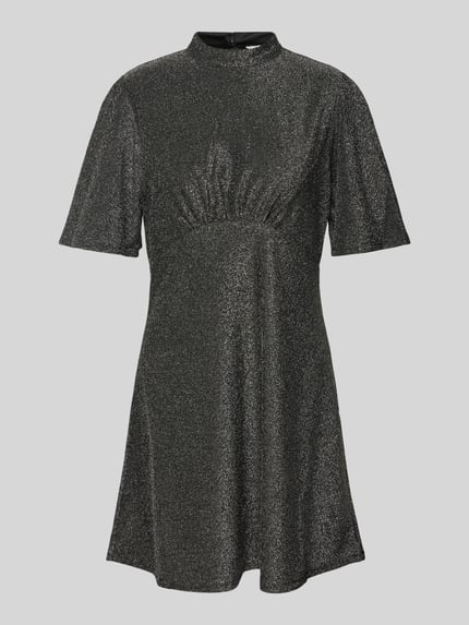 Apricot Mini-jurk met effectgaren Zilver - 2