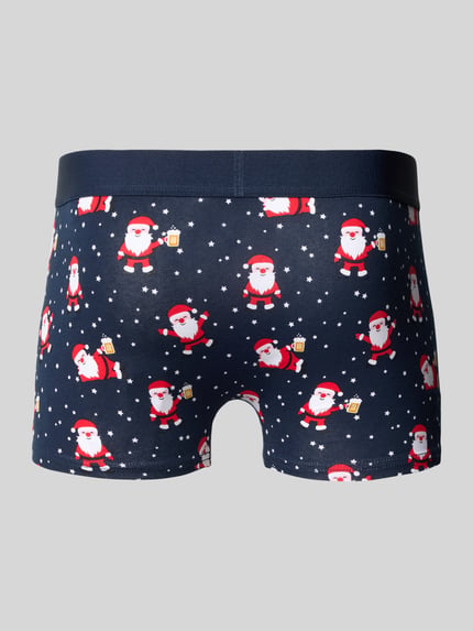 Christian Berg Men Trunks im Allover-Look im 2er-Pack Rot 3