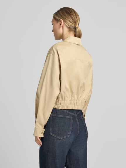 GUESS Jacke mit Cargotaschen Modell 'JULIANE' Beige 5