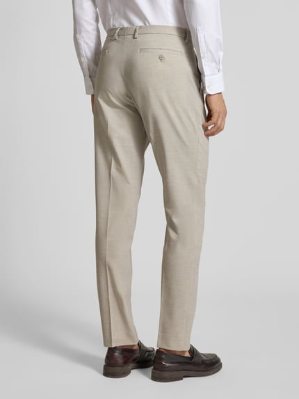MCNEAL Slim Fit Stoffhose mit französischen Eingrifftaschen Beige 5