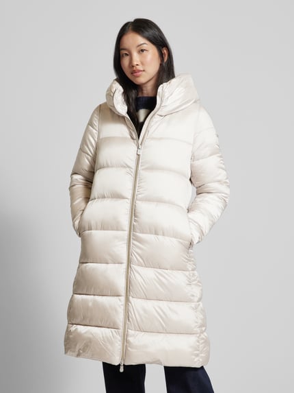 Save The Duck Steppmantel mit Kapuze Modell 'LYSA' Sand 4
