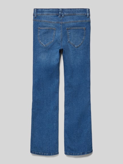 NAME IT Bootcut Jeans im 5-Pocket-Design Modell 'POLLY' Blau 3