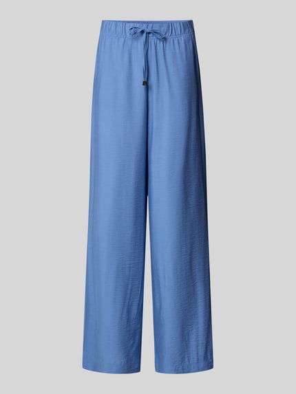 Christian Berg Woman Stoffhose aus Viskose-Mix mit Eingrifftaschen Blau 2