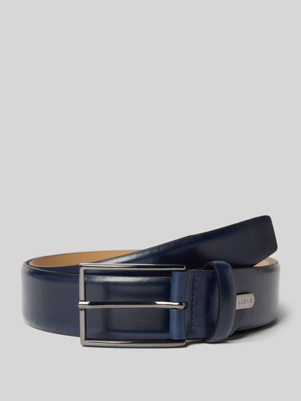 LLOYD Men's Belts Gürtel aus beschichtetem Leder Marine 1