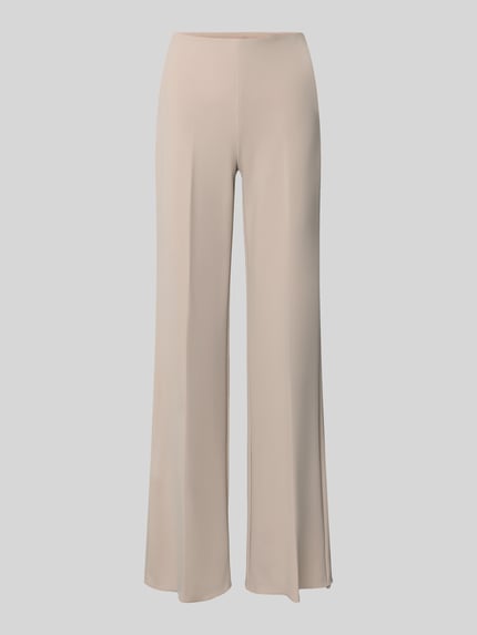 Flared Fit Stoffhose mit Bügelfalten Shop The Look MANNEQUINE