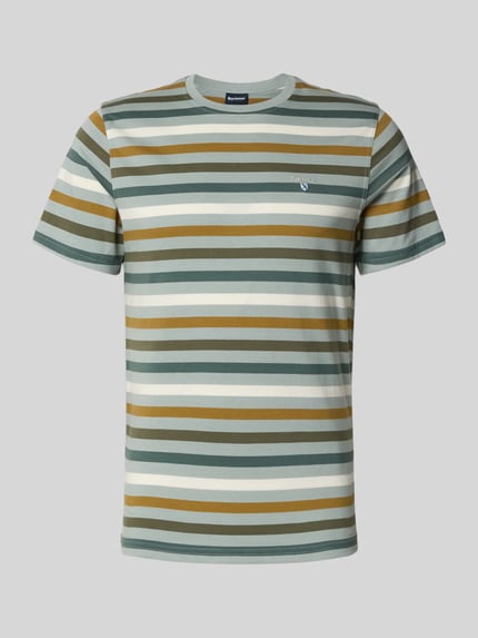 Regular Fit T-Shirt aus reiner Baumwolle Modell 'ROKEBY' Shop The Look MANNEQUINE