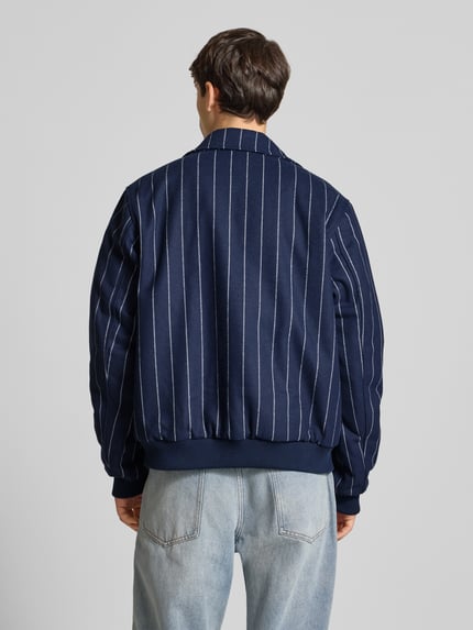 Karl Kani College-Jacke mit Label-Stitching Hellblau 5
