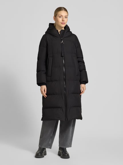 Marc O'Polo Regular Fit Daunenmantel mit Kapuze Black 4