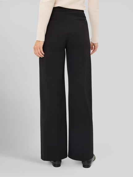 Raphaela By Brax Wide Leg Weite Hose aus Viskose-Mix Modell ''Lillyth'' Black 5