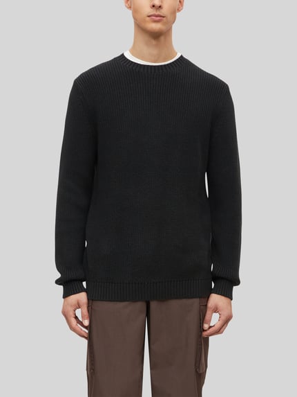 s.Oliver RED LABEL Regular Fit Strickpullover aus reiner Baumwolle Black 3
