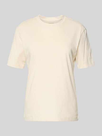 T-Shirt aus Baumwolle mit Rundhalsausschnitt Shop The Look MANNEQUINE