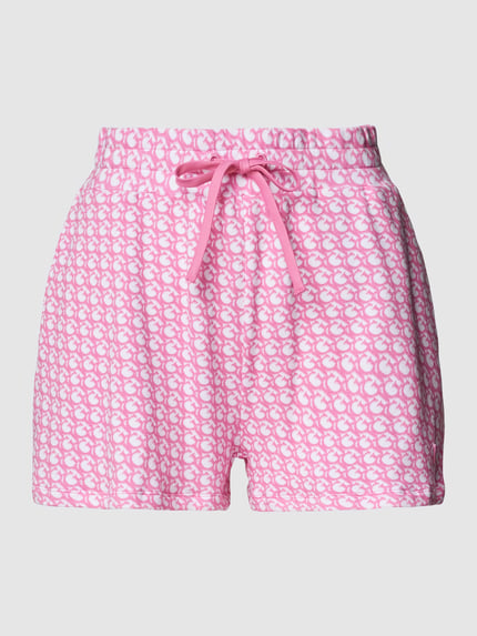 GUESS Shorts mit Allover-Muster Rosa 2