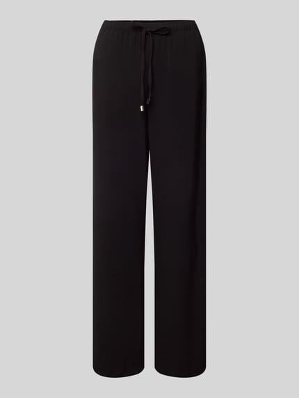 ONLY Baggy Fit Stoffhose mit elastischem Bund Modell 'ISADORA' Black 2
