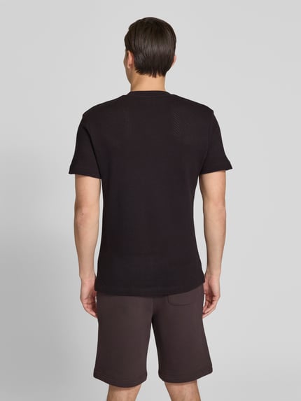 Lacoste Regular Fit T-Shirt aus reiner Baumwolle  Schoko 5