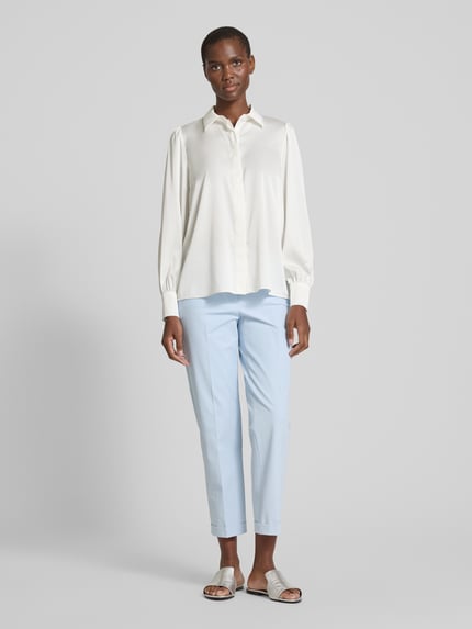 Raffaello Rossi Regular Fit Chino mit verkürztem Schnitt Hellblau 1