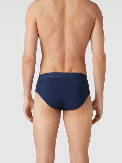 Levi's® Slip mit Label-Detail Modell 'SOLID BASIC' Dunkelblau 4