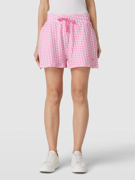 GUESS Shorts mit Allover-Muster Rosa 4