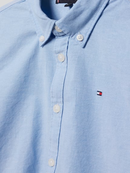 Tommy Hilfiger Kids Overhemd met button-downkraag Bleu - 2