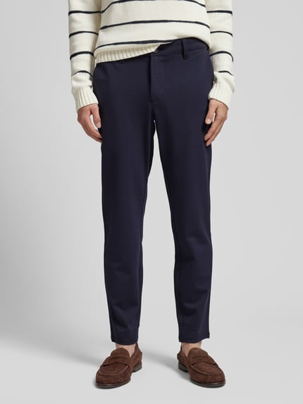 ONLY & SONS Slim Fit Jeans mit Stretch-Anteil Modell 'Mark' Dunkelblau 4