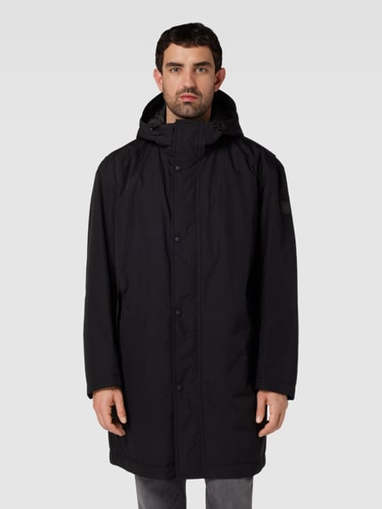 BOSS Orange Jack met capuchon, model 'Owonder' Zwart - 4