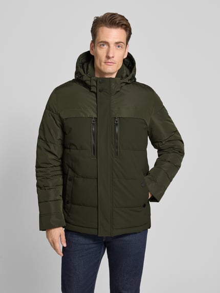 LERROS Steppjacke mit verlängertem Rückenteil Dunkelgruen 4