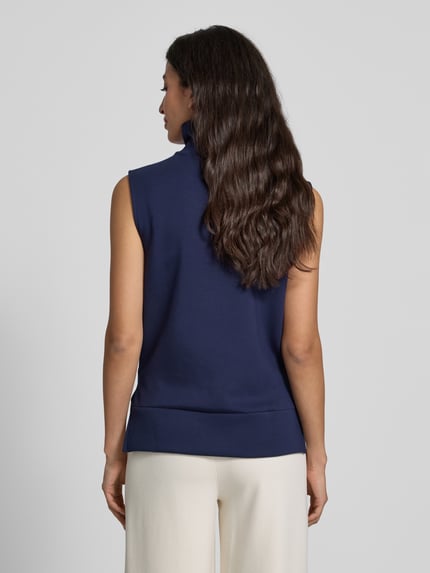 Christian Berg Woman Sweatshirt in mouwloos design Donkerblauw - 5