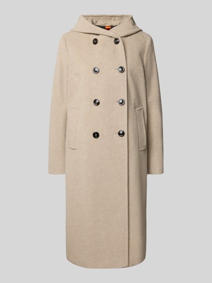 Gil Bret Wollmantel mit Kaschmir-Anteil Beige Melange 2