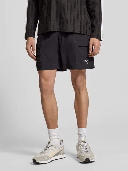 PUMA Performance Relaxed fit korte broek met Labelstitching Zwart - 4