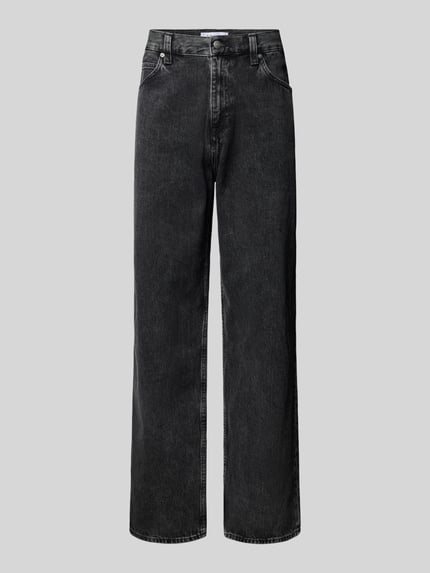 Wide Leg Jeans im 5-Pocket-Design Modell 'MATRIX' Shop The Look MANNEQUINE