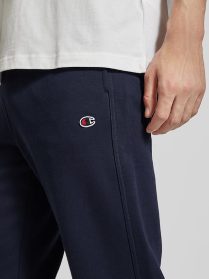 Champion Regular Fit Sweatpants mit Logo-Stitching Marine 3