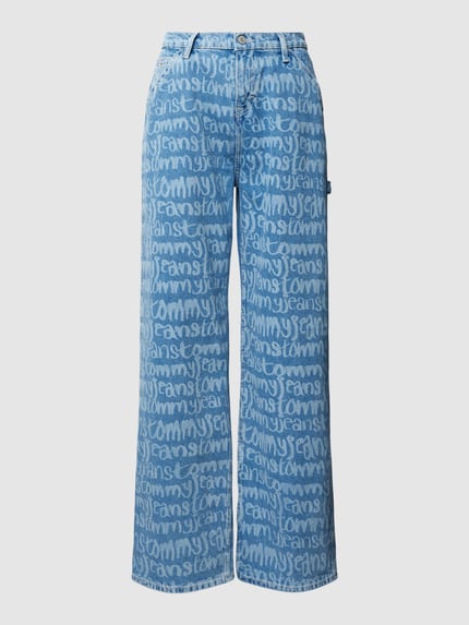 Tommy Jeans Jeans mit Logo-Muster Modell 'DAISY' Jeansblau 2
