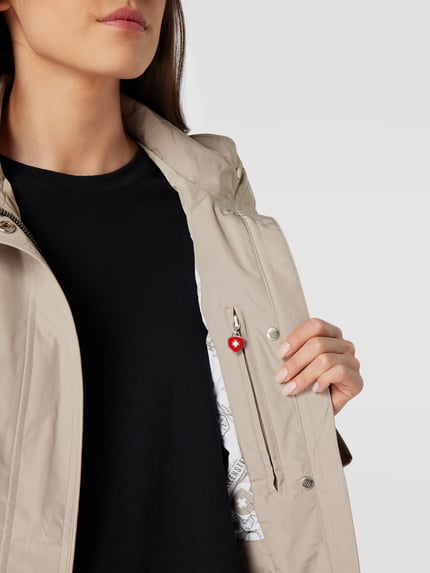Wellensteyn Kurtka funkcyjna z aplikacją z logo model ‘TOUJOURS 382’ Piaskowy 7