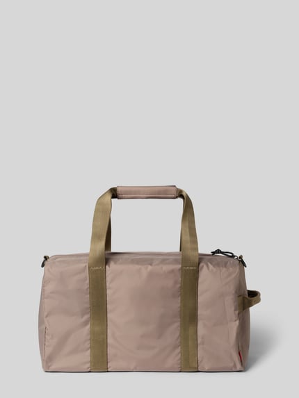 HUGO Weekendtas met ritszakken model 'EVERETT' Zand - 6