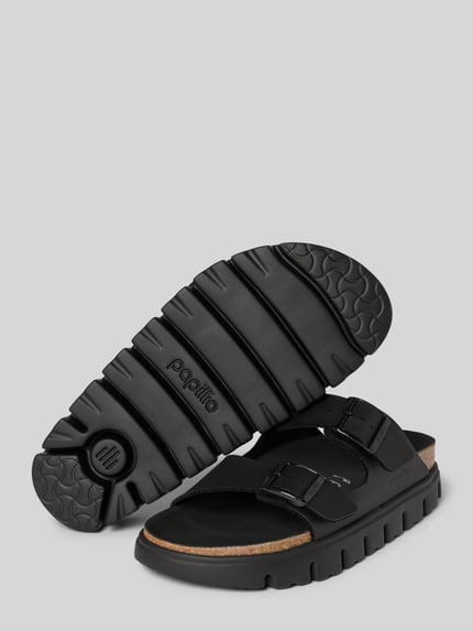 Birkenstock Sandalen met doornsluitingen, model 'Arizona' Zwart - 4