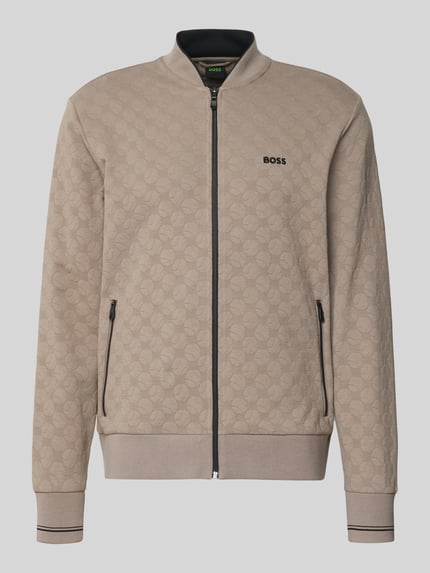 Regular Fit Sweatjacke aus Baumwoll-Mix Modell 'SW_Revival Skarley' Shop The Look MANNEQUINE
