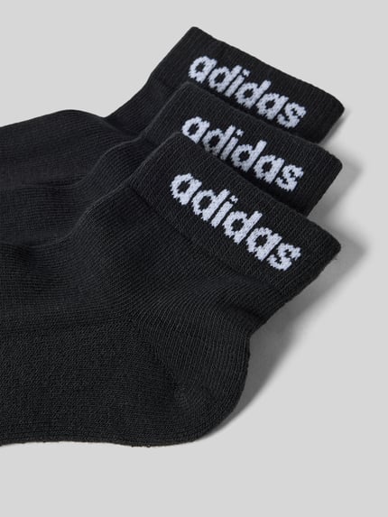 adidas Sportswear Sokken met labelprint in een set van 3 paar Zwart - 2