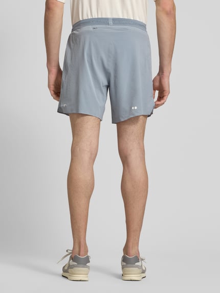 Salomon Shorts mit elastischem Logo-Bund Modell 'SENSE AERO' Hellgrau 5