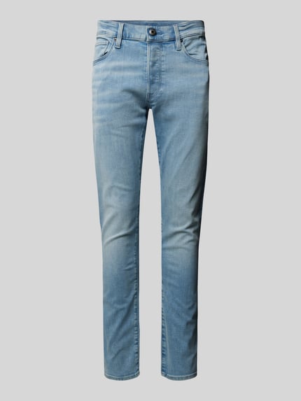 G-Star RAW Slim Fit Jeans im 5-Pocket-Design Hellblau 2