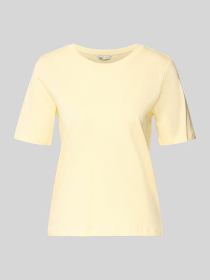 Produktfoto, Regular Fit T-Shirt uit pure katoen Modell 'ONLY' van Only, effen optiek, ronde hals, korte mouw, jerseystof, dames