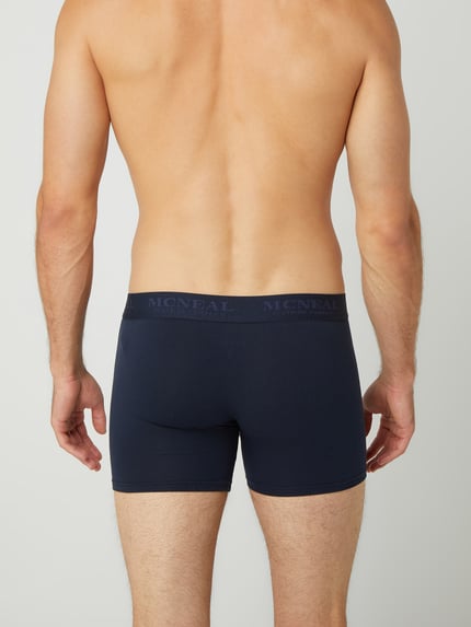 MCNEAL Trunks mit Label-Bund im 3er-Pack Marine 4