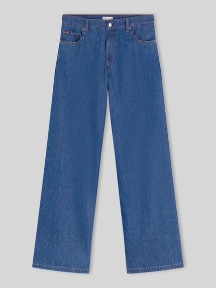 Tommy Hilfiger Bootcut Jeans aus reiner Baumwolle Bleu Melange 2