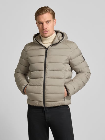 ECOALF Steppjacke mit Zweiwege-Reißverschluss Modell 'ASPENALF' Sand 4